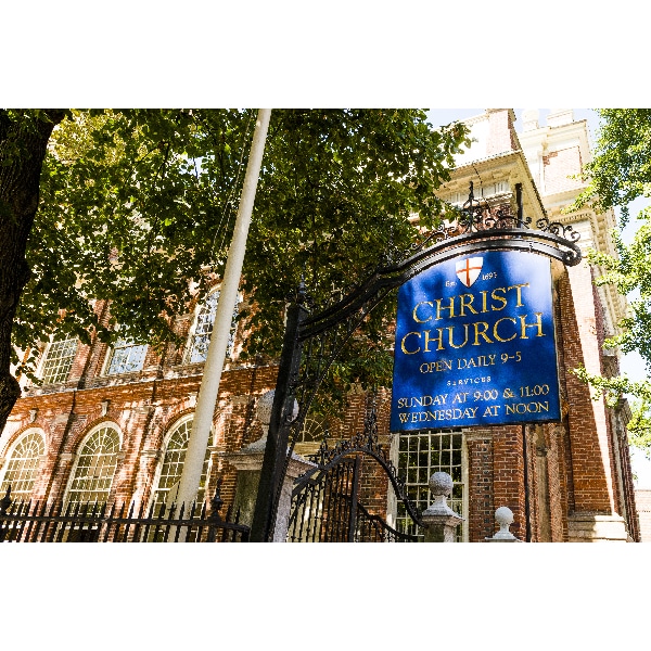 Christ Church, wo einst die Gründerväter beteten