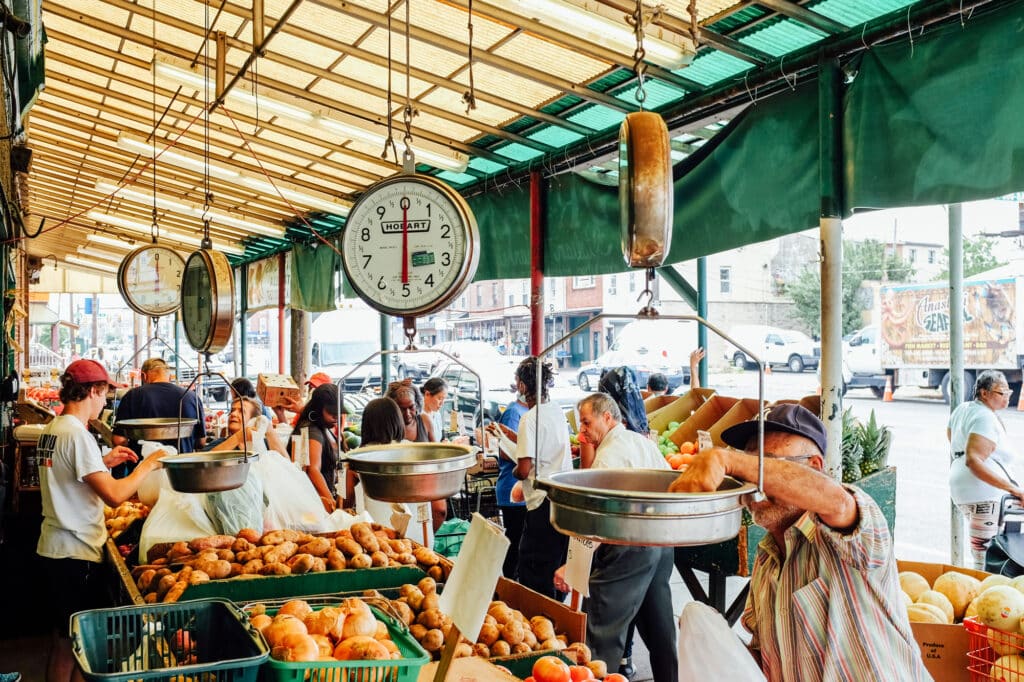 South Street Italian Market - war auch Drehort des Filmklassikers Rocky