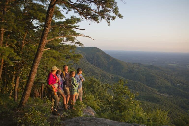 Fort Mountain State Park in Georgia