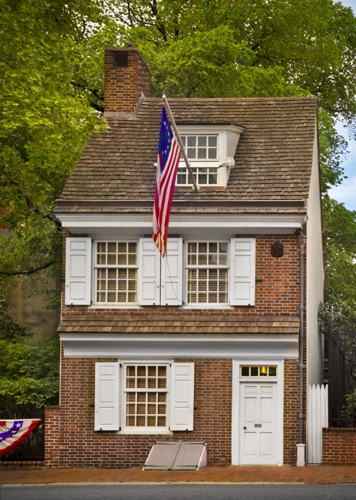 Betsy Ross House (Näherin der ersten US-Flagge)