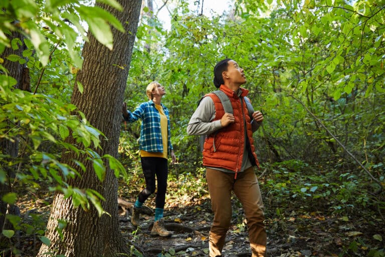 Wandern durch den Fairmount Park
