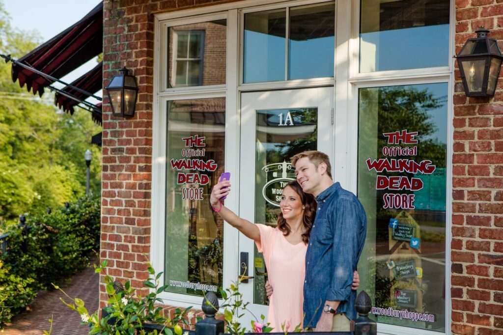 The Walking Dead Store in Senoia, Georgia