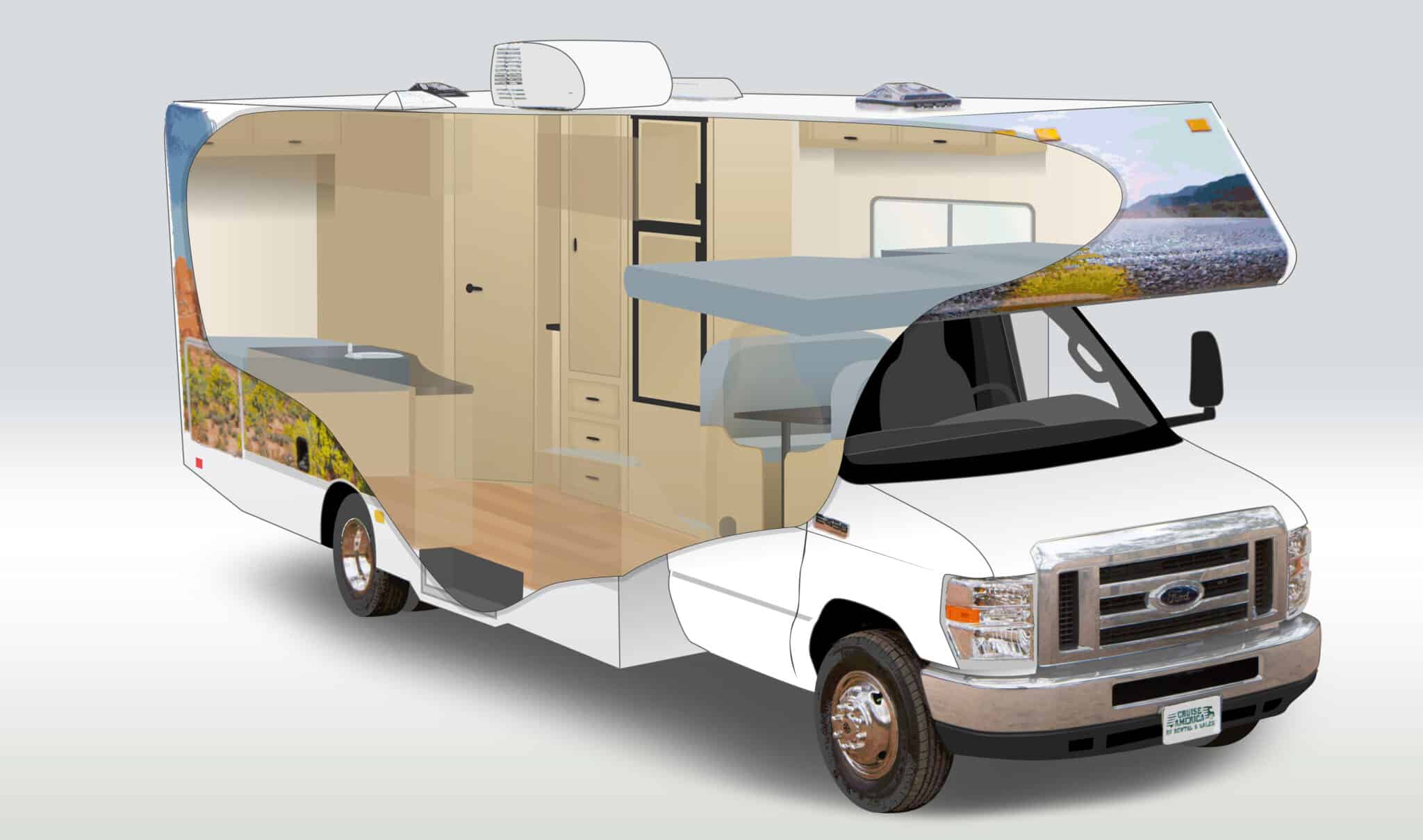 Cruise America - C25 Wohnmobil