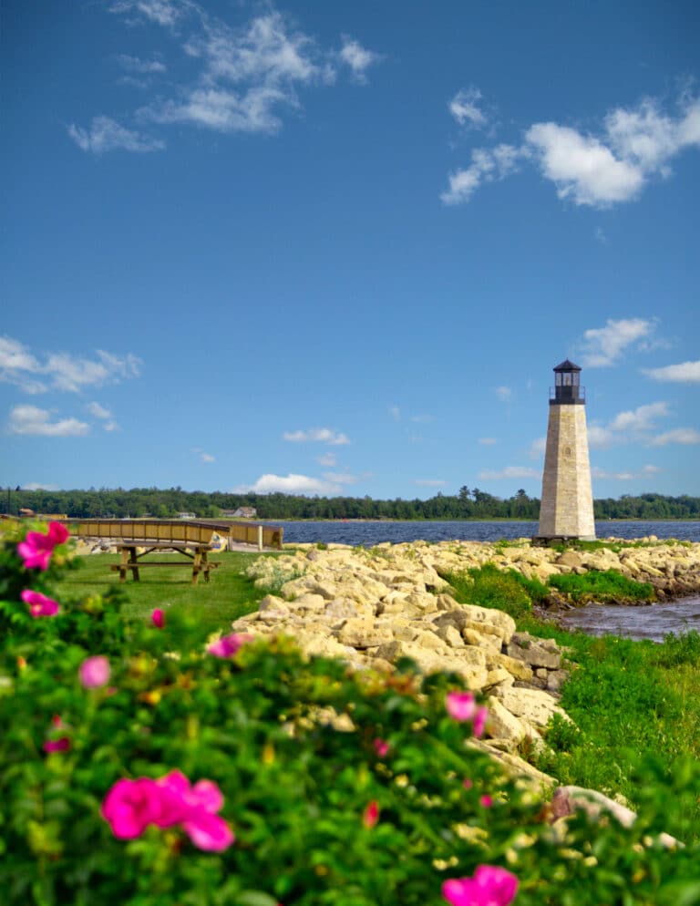 Van Cleve Park in Gladstone an der Küste von Little Bay De Noc