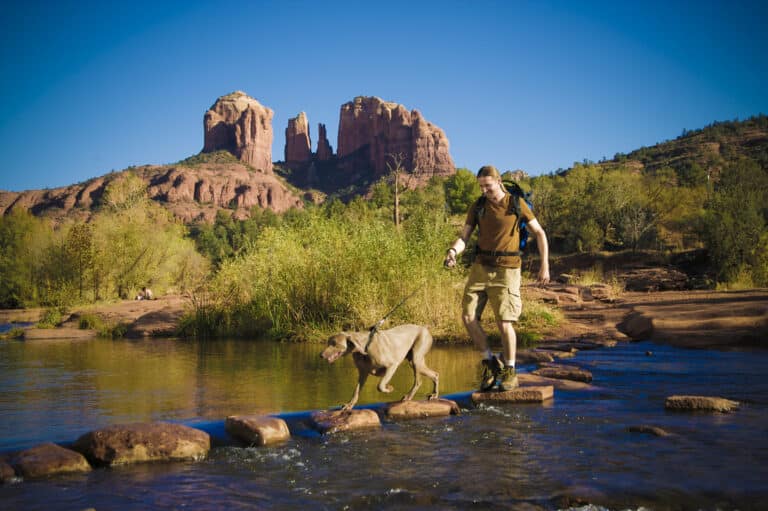 Entspannter Spatziergang nahe Sedona