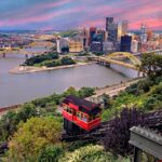 Blick auf die Stadt Pittsburgh