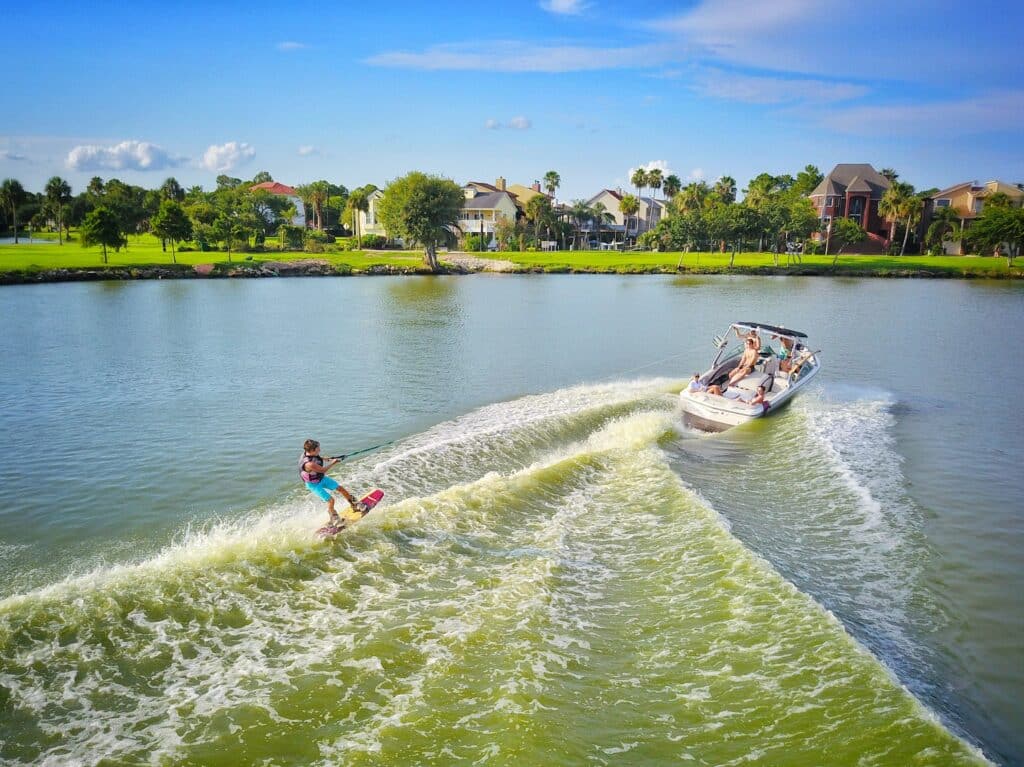 Wassersport in der Houston Bay Area