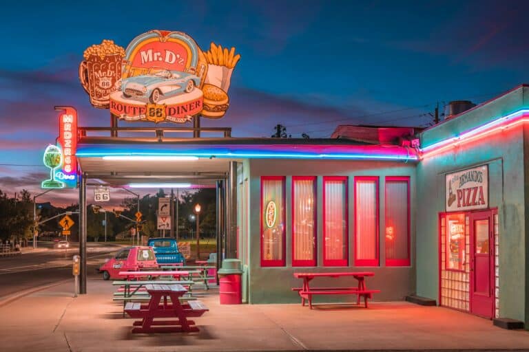 Kingman, Arizona, auf der Route 66