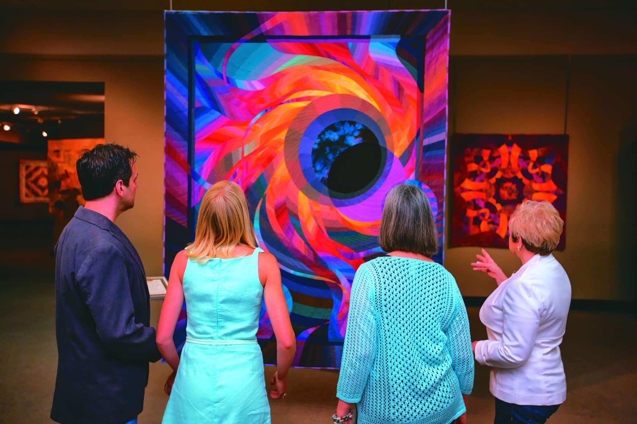 Textilkunst im National Quilt Museum