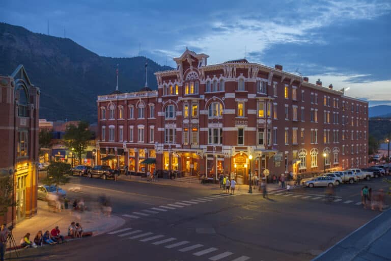 Das historische Strater Hotel in Durango, Colorado