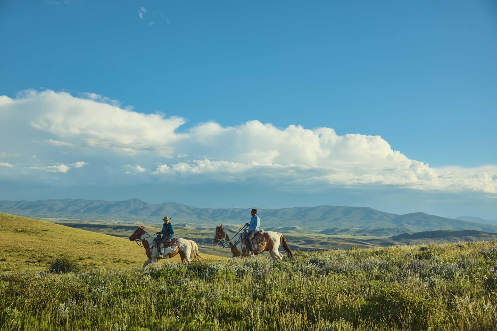Cowboys, Indianer und die Rocky Mountains