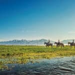 Reiten im Great Sand Dunes Nationalpark, Colorado