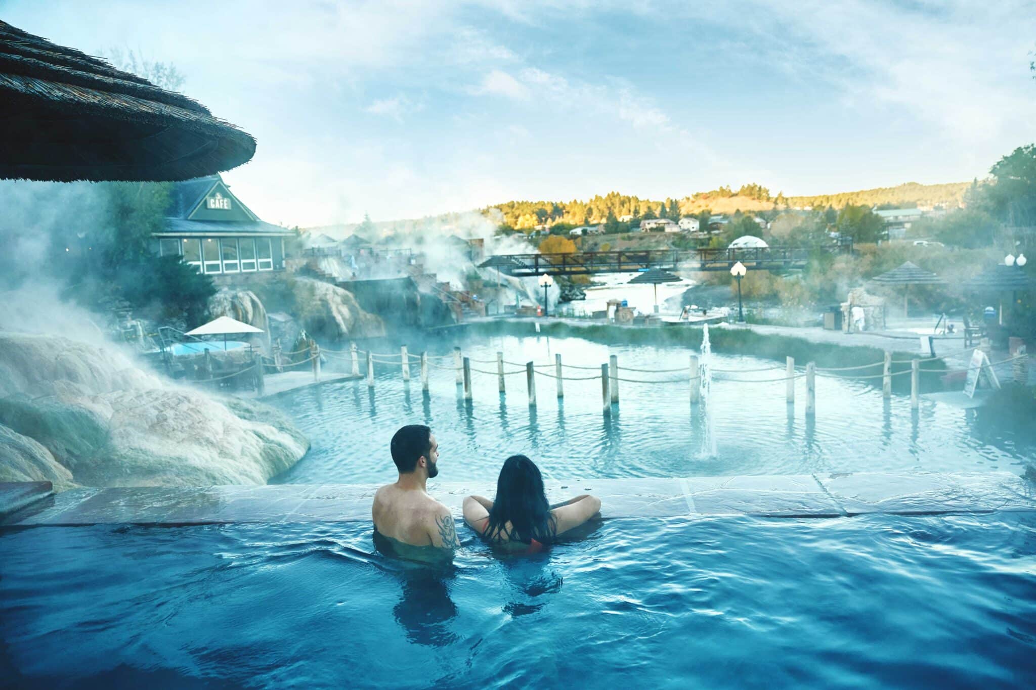 Heiße Quellen des Pagosa Hot Springs Resort, Colorado
