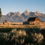 alte Farm in Grand Teton, Wyoming, USA