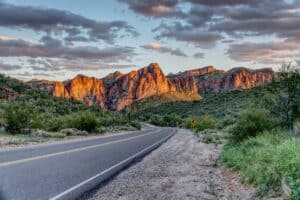 North Bush Highway bei Mesa