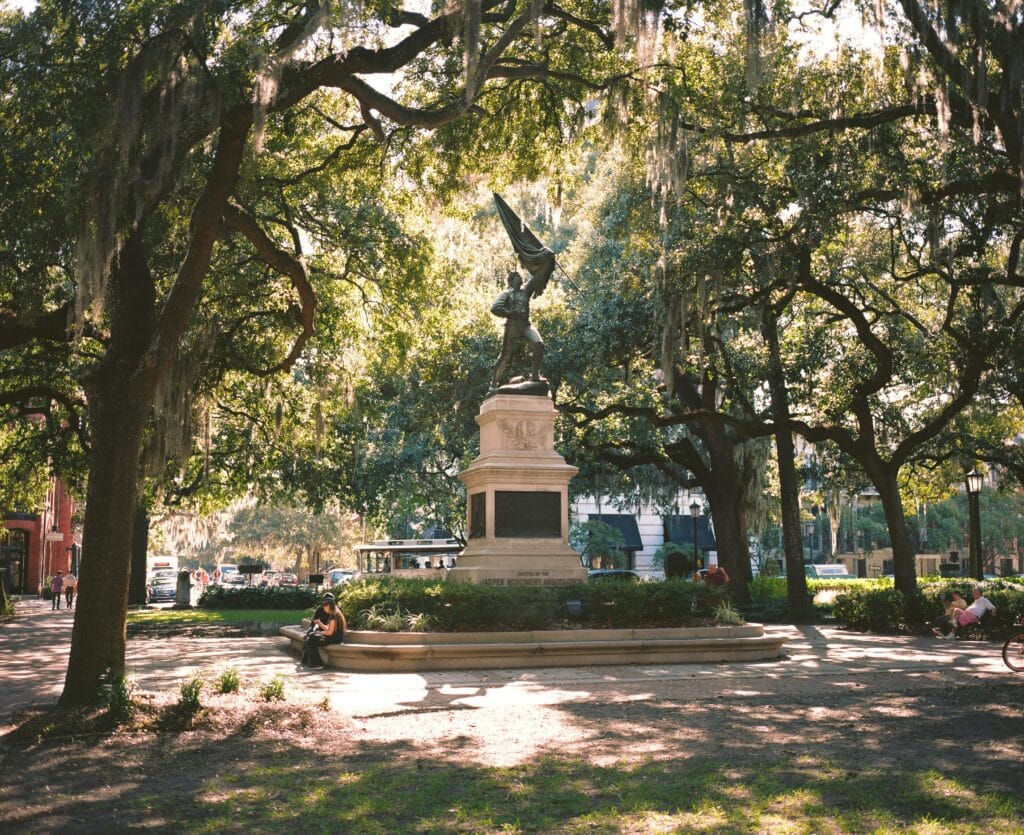 Madison Square in Savannah