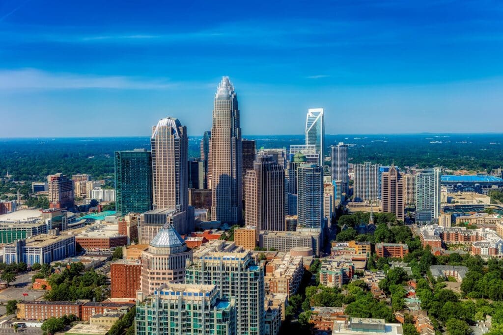 Skyline von Charlotte