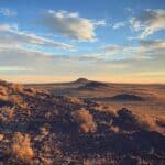 Blick auf die Landschaft von Albuquerque
