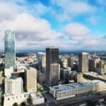 Blick auf Oklahoma City
