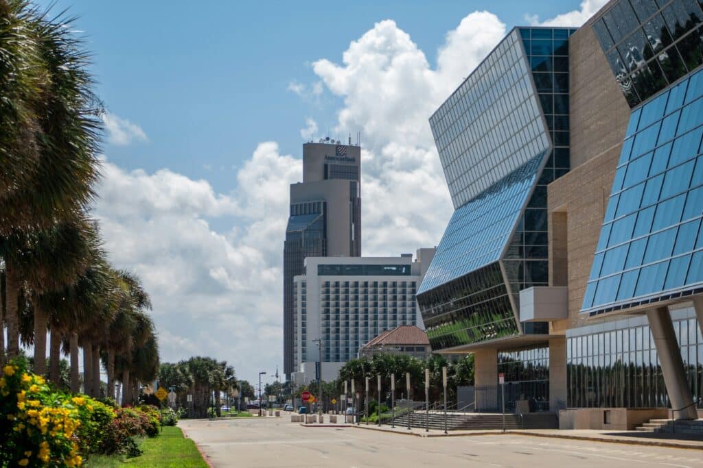 das American Bank Center in Corpus Christi