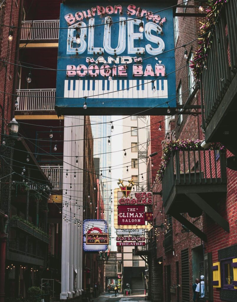 Bourbon Street in Nashville