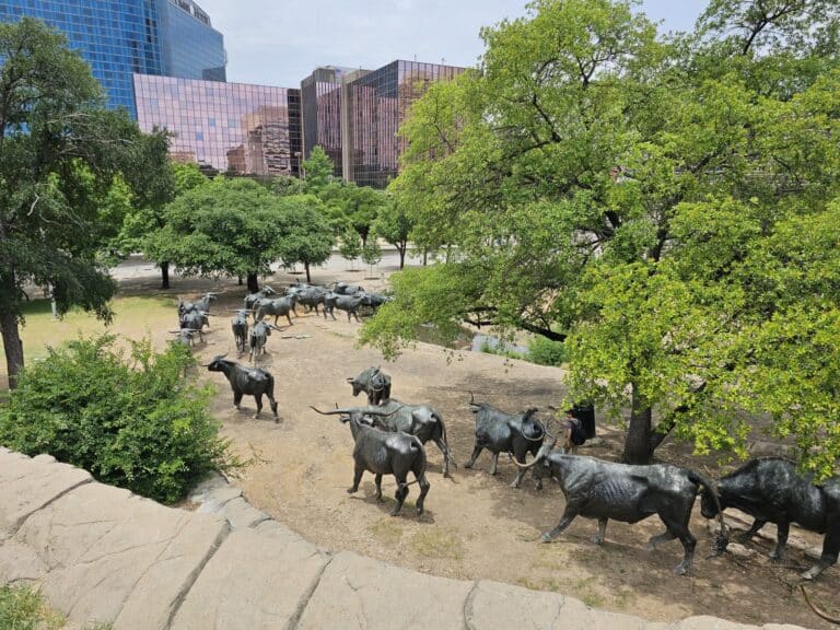 Pioneer Plaza in Dallas