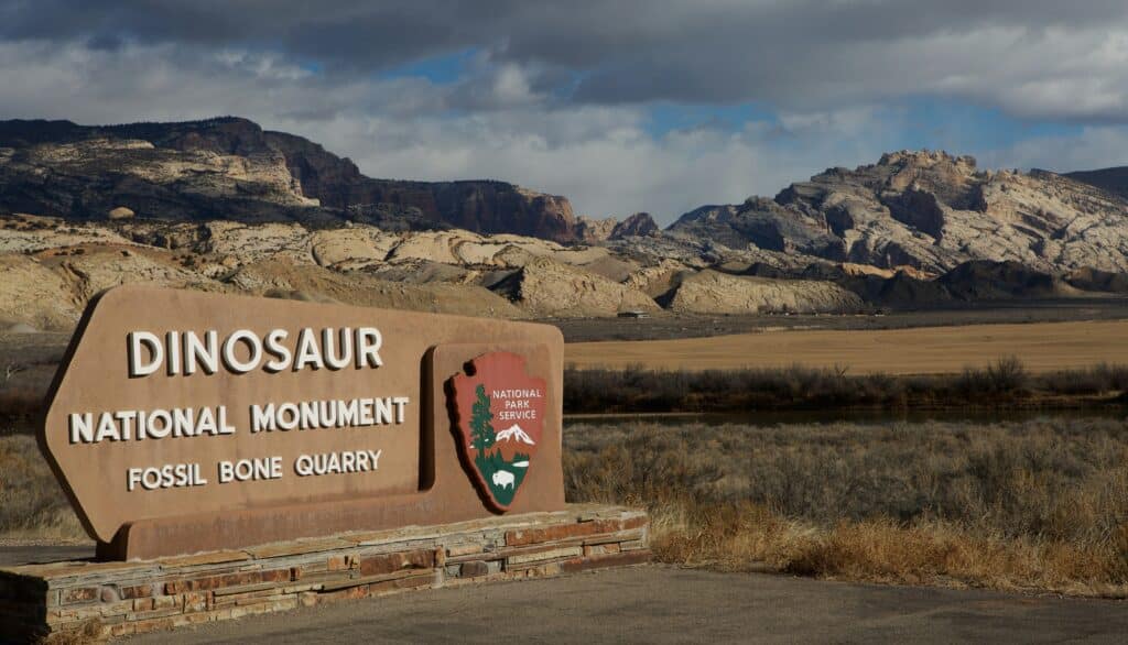 Dinosaur National Monumet bei Vernal, Utah