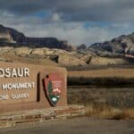 Dinosaur National Monumet bei Vernal, Utah