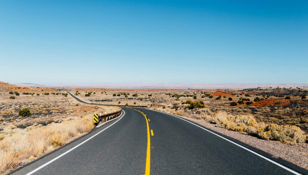 Highway in Flagstaff