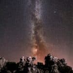 Stargazing im Fantasy Canyon bei Vernal, Utah