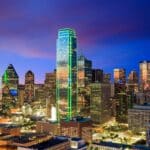 Dallas bei Nacht