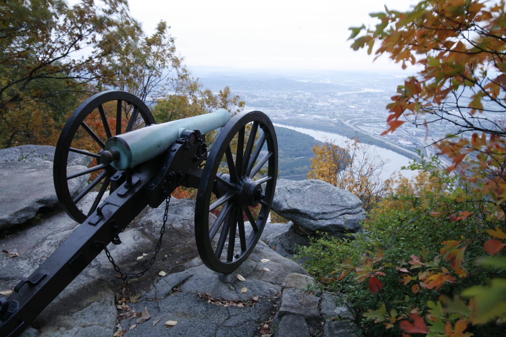 Chickamauga & Chattanooga National Military Park in Chattanooga, Tennessee.