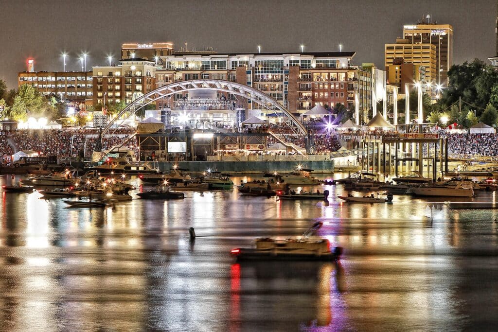 Riverbend Festival in Chattanooga, Tennessee