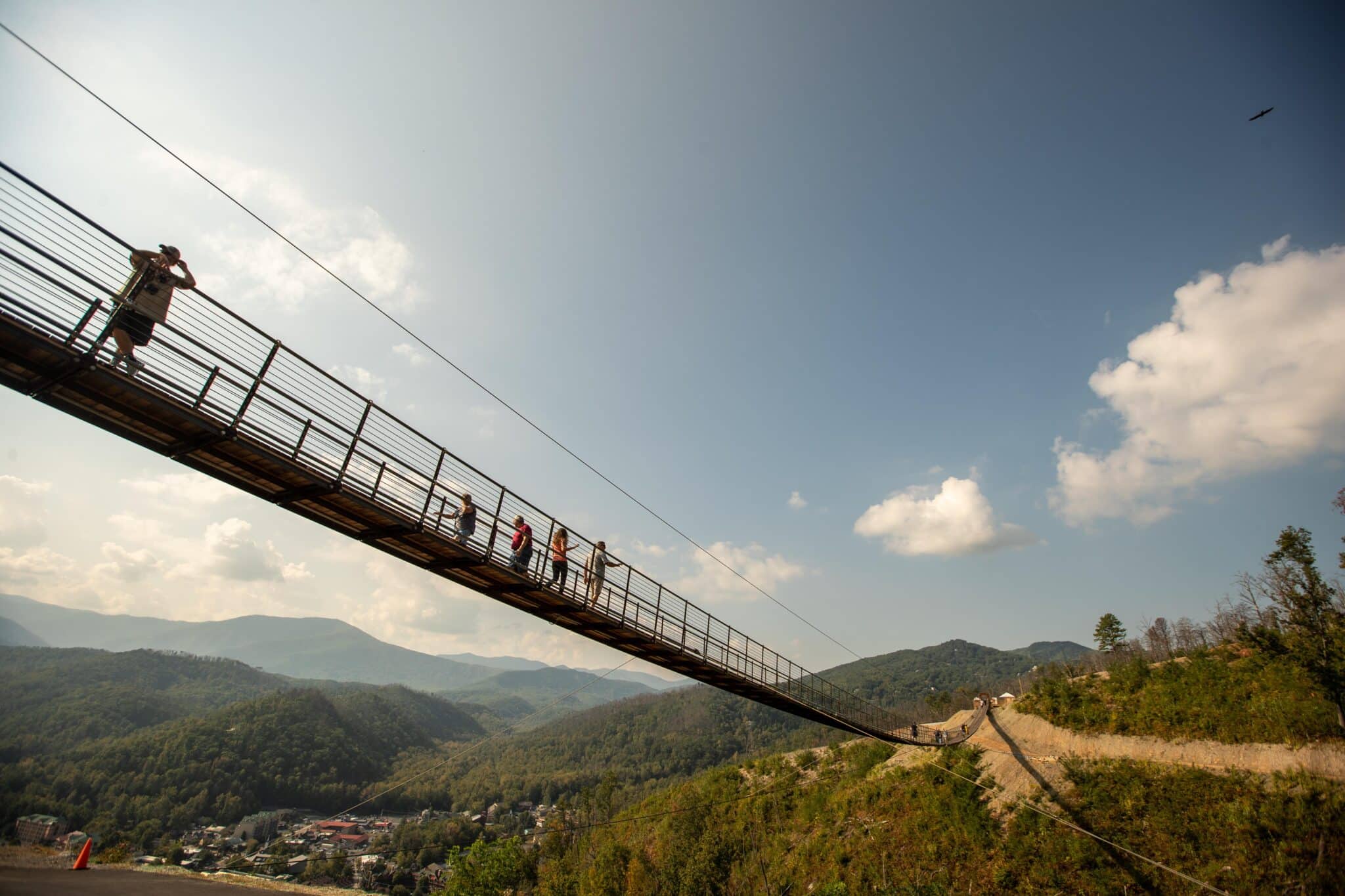 The SkyBridge in Gatlinburg, Tennessee