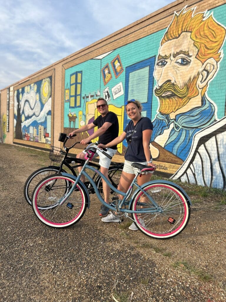 Lake Charles Mural Bike Tour