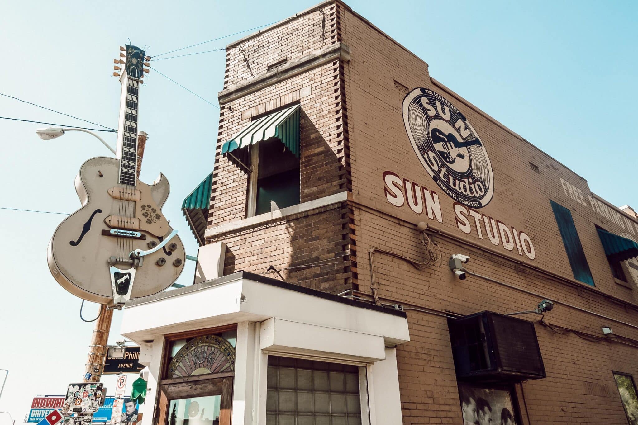 Sun Studio in Memphis, Tennessee