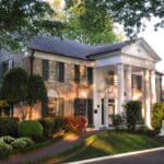 Elvis Presley's Graceland in Memphis, Tennessee