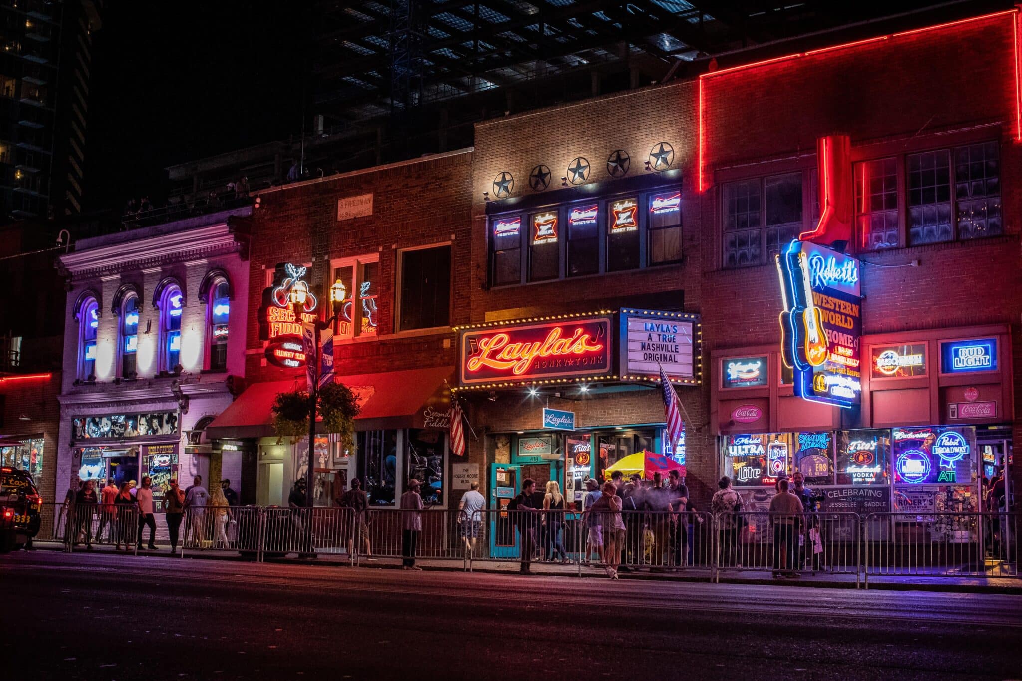 Layla's on Broadway in Nashville, Tennessee