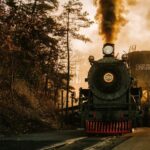 Zugfahrt durch den Vergnügungspark Dollywood