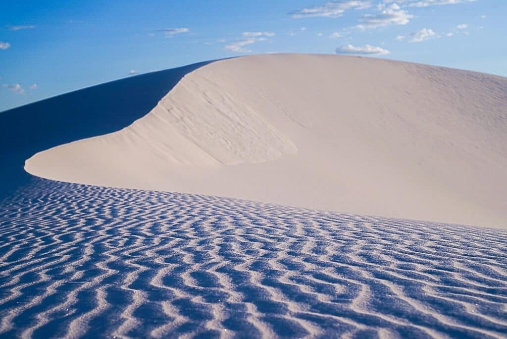 White Sands National Monument in New Mexico