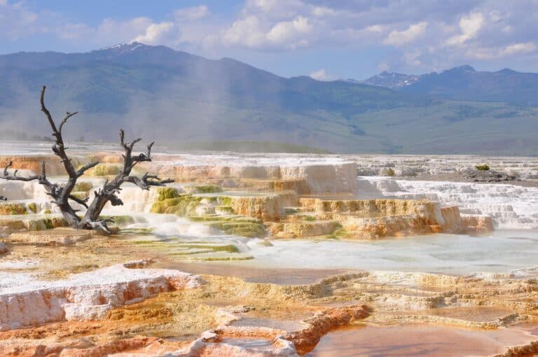 Heißen Quellen im Yellowstone National Park