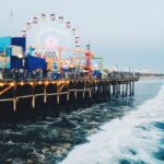 Der Santa Monica Pier in Los Angeles.