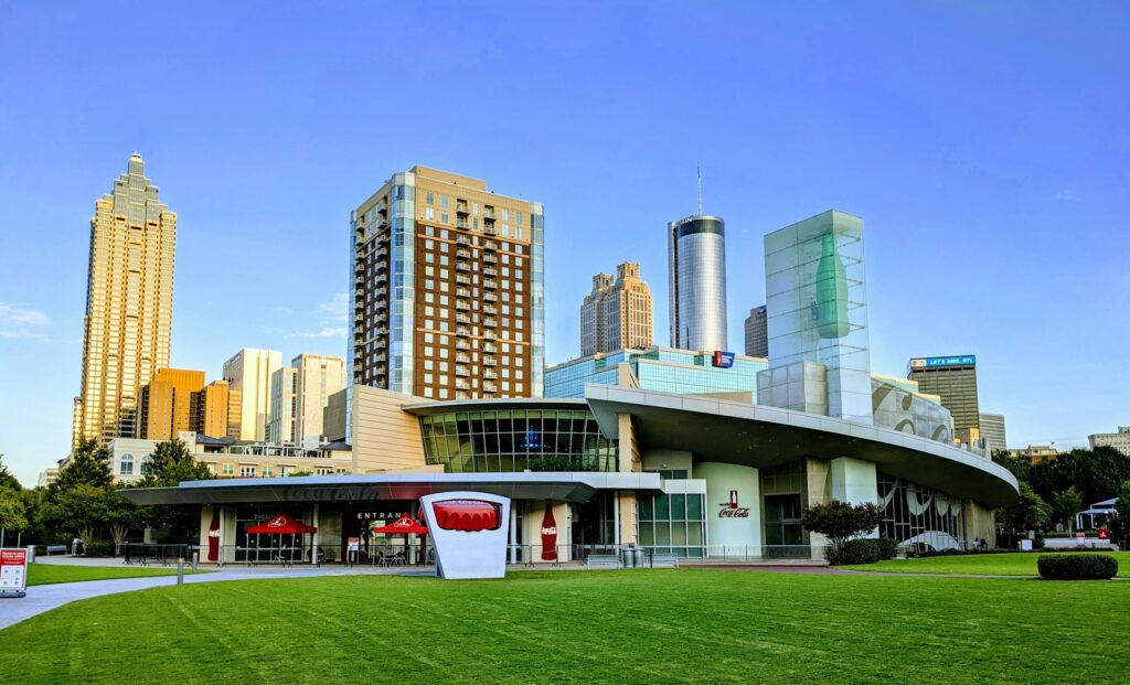 Die World of Coca Cola in Atlanta.
