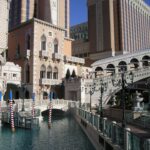 Außenansicht des Hotel "The Venetian" am Las Vegas Boulevard "The Strip" in Las Vegas